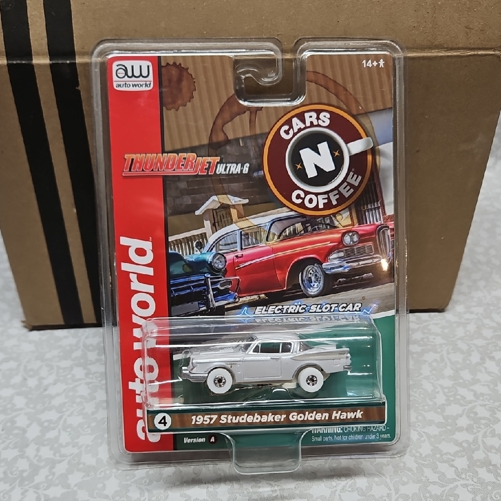 auto world 1957 Studebaker Golden Hawk Ultra G Thunderjet iwheels SC392 R2